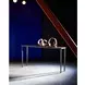 Curated Oil Rubbed Bronze Rectangular Minimalist Console Table