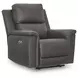 Beryton Anchor Leather Power Reclining Living Room Set