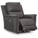 Beryton Anchor Leather Power Reclining Living Room Set