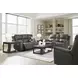 Beryton Anchor Leather 75" Zero Gravity Power Reclining Loveseat with USB Charging