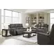 Beryton Anchor Leather 75" Zero Gravity Power Reclining Loveseat with USB Charging