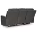 Beryton Anchor Leather 85" Zero Gravity Power Reclining Sofa with USB Charging