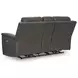 Beryton Anchor Leather 75" Zero Gravity Power Reclining Loveseat with USB Charging
