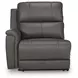 Beryton Anchor Leather 5 Piece Modular Power Reclining Sectional with USB Charging