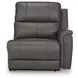 Beryton Anchor Leather 6 Piece Modular Power Reclining Sectional with USB Charging