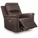Beryton Espresso Leather Power Reclining Living Room Set