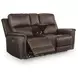 Beryton Espresso Leather Power Reclining Living Room Set