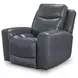 Momentum Moves Admiral Leather Power Recliner with USB Charging