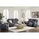 Momentum Moves Admiral Leather 88" Power Reclining Sofa with USB Charging