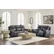 Momentum Moves Admiral Leather 88" Power Reclining Sofa with USB Charging