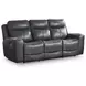 Momentum Moves Admiral Leather 88" Power Reclining Sofa with USB Charging