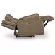 Malcesine Sahara Leather Zero Gravity Power Recliner with USB Charging