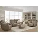 Malcesine Sahara Leather 89" Zero Gravity Power Reclining Sofa with USB Charging