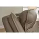 Malcesine Sahara Leather 80" Zero Gravity Power Reclining Loveseat with USB Charging