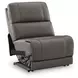 5Z Pendley Anchor Leather 6 Piece Modular Power Reclining Sectional with USB Charging and Console
