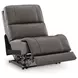 5Z Pendley Anchor Leather 6 Piece Modular Power Reclining Sectional with USB Charging and Console