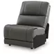 5Z Pendley Anchor Leather 6 Piece Modular Power Reclining Sectional with USB Charging and Console