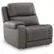 5Z Pendley Anchor Leather 6 Piece Modular Power Reclining Sectional with USB Charging and Console