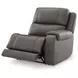 5Z Pendley Anchor Leather 6 Piece Modular Power Reclining Sectional with USB Charging and Console