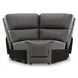 5Z Pendley Anchor Leather 7 Piece Modular Power Reclining Sectional with USB Charging and 2 Consoles