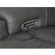 5Z Pendley Anchor Leather 6 Piece Modular Power Reclining Sectional with USB Charging and Console