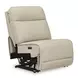 Double Deal Almond 6 Piece Reclining Sectional