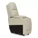 Double Deal Almond 5 Piece Reclining Sectional with Console