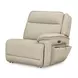Double Deal Almond 5 Piece Reclining Sectional with Console