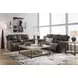 Boxmere Storm Leather 84" Power Reclining Sofa with USB Charging