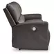 Boxmere Storm Leather 84" Power Reclining Sofa with USB Charging
