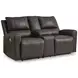 Boxmere Storm Leather Power Reclining Living Room Set