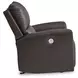 Boxmere Storm Leather Rocker Power Recliner with USB Charging