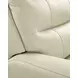 Revival Status Canvas Leather Power Recliner with Power Headrest and USB Charging
