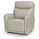 Bosara Bone Leather Auto Glide Power Recliner with Power Headrest and USB Charging