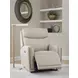 Bosara Bone Leather Auto Glide Power Recliner with Power Headrest and USB Charging