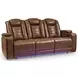 Mestrino Amber Leather Power Reclining Living Room Set