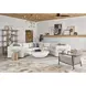 Voyage Abaco White Round Everdin Cocktail Table