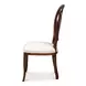 Goccia Taupe Performance Fabric Upholstered Side Chair Set of 2