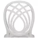 Goccia Cortina White Upholstered Side Chair Set of 2