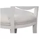 Goccia Cortina White Upholstered Side Chair Set of 2