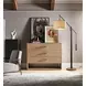 Voyage Tech Oak 3 Drawer Vista Dresser