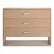 Voyage Ivory and White Oak Upholstered Panel Bedroom Set
