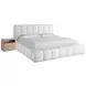 Voyage Ivory Upholstered Colina Platform Bedroom Set