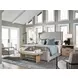 Voyage Ivory Upholstered Sischo Bed Bench