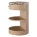Voyage Ivory and White Oak Upholstered Panel Bedroom Set