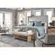 Voyage Ivory Upholstered Sischo Bed Bench
