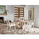 Voyage Ivory Upholstered Sonora Arm Chair Set of 2