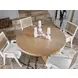 Voyage Tech Oak Round Callon Dining Room Set