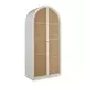 Voyage Glacier and Brown 2 Door Golden Hour Utility Cabinet