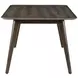 Rex Walnut Rectangular Counter Height Dining Room Set
